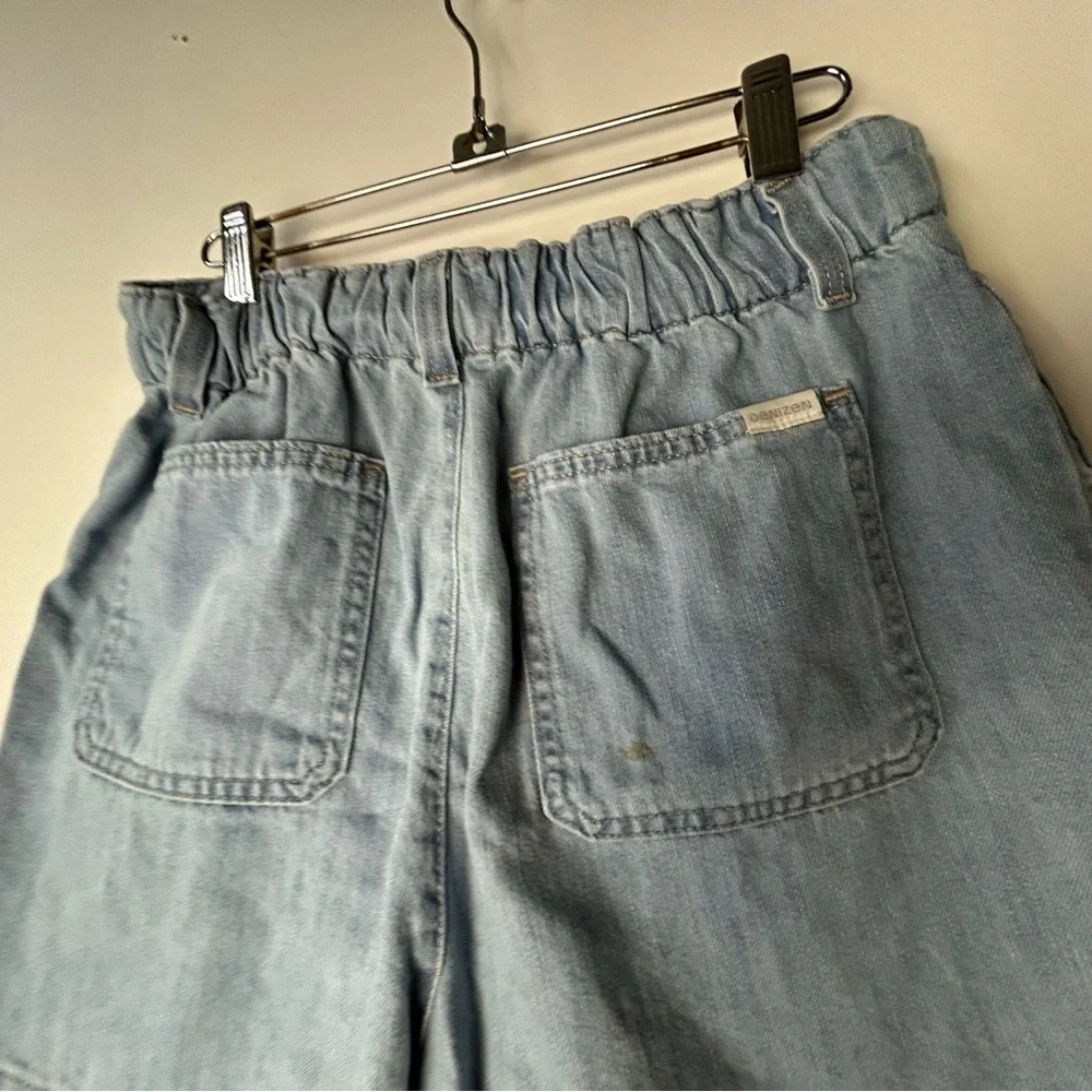 Denizen from Levi's Blue Jean Loose Aline Shorts Relaxed Fit Women's‎ 4-W27